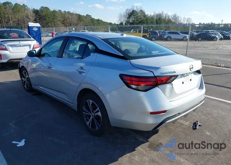 2022 Nissan Sentra Sv Xtronic Cvt из США, поврежденный, VIN 3N1AB8CV9NY306604